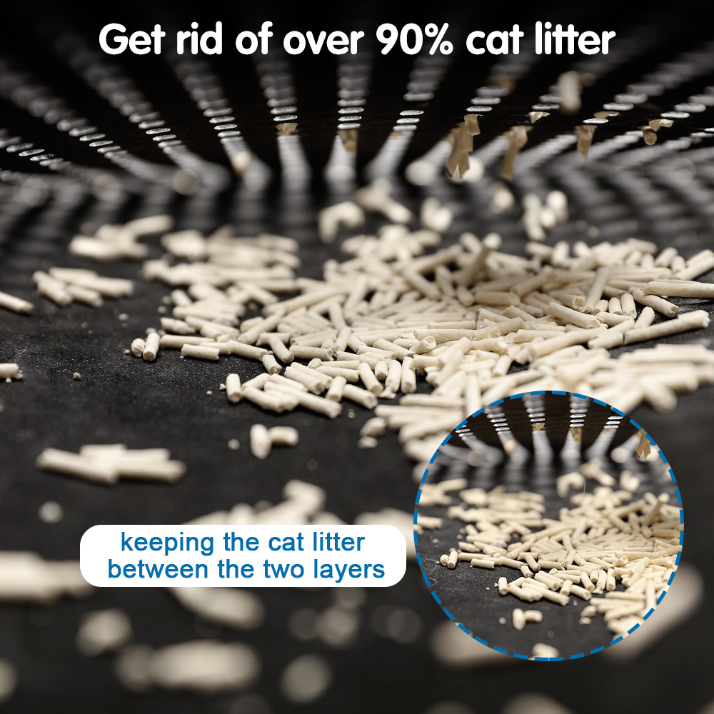 Honeycomb Cat Litter Trapping Mat view 2