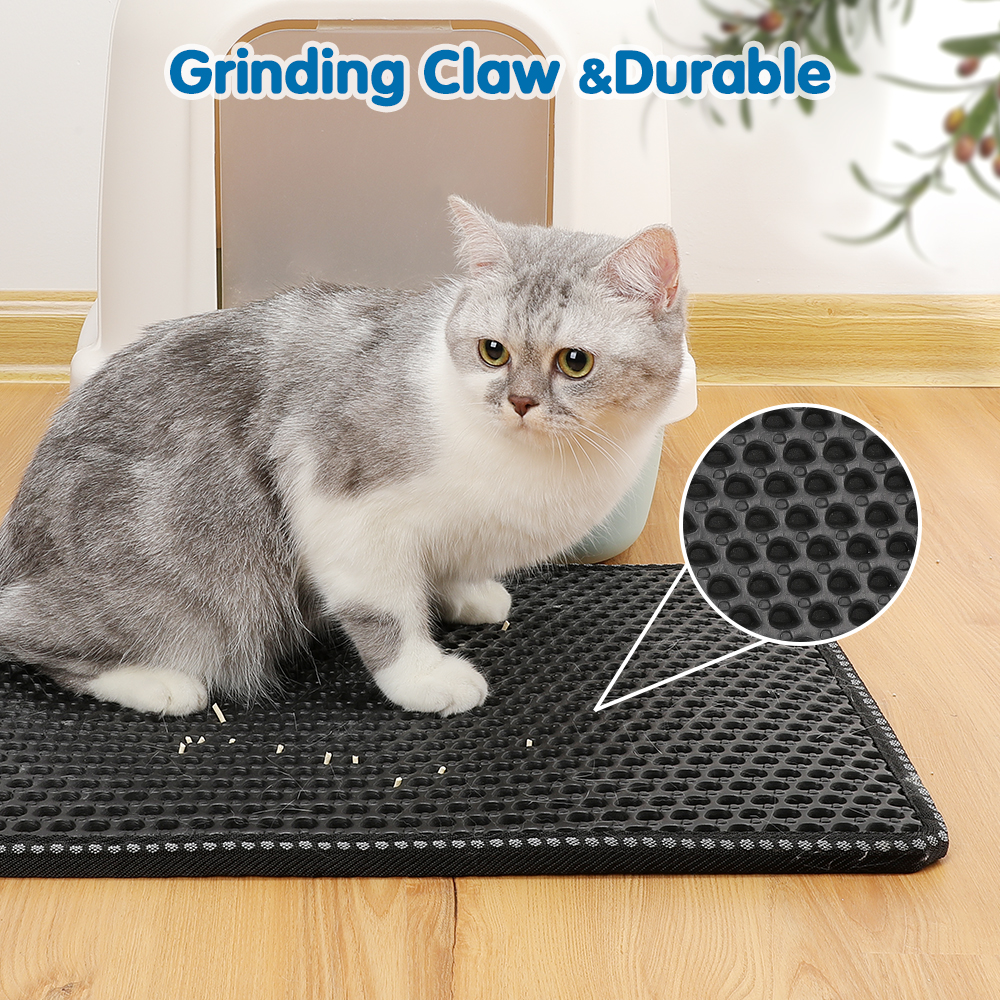 Honeycomb Cat Litter Trapping Mat view 4