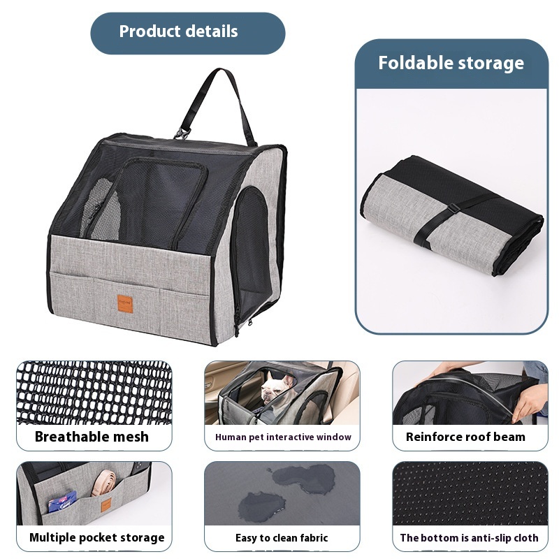 Foldable Waterproof Pet Travel Mat view 3