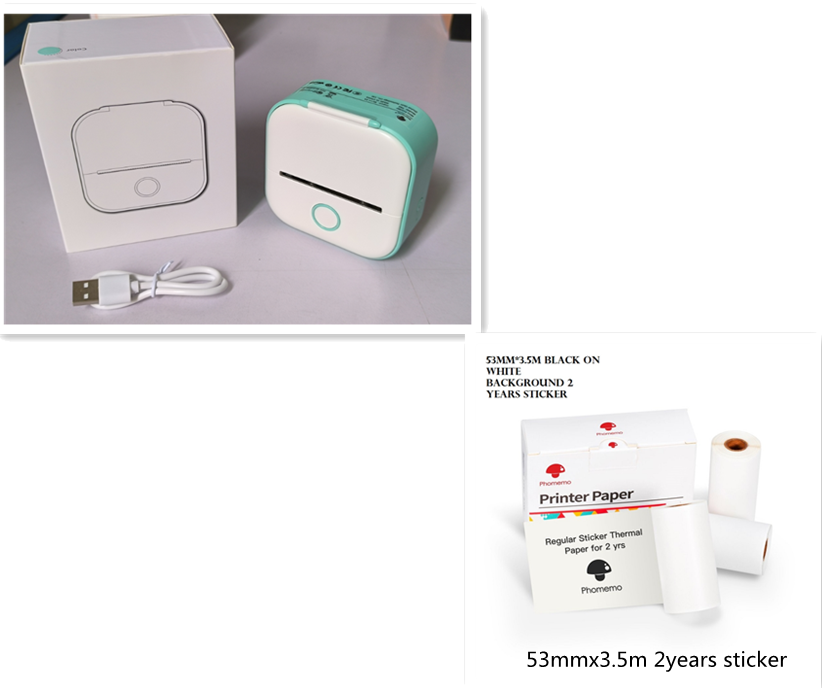 Mini Pocket Thermal Printer view 2