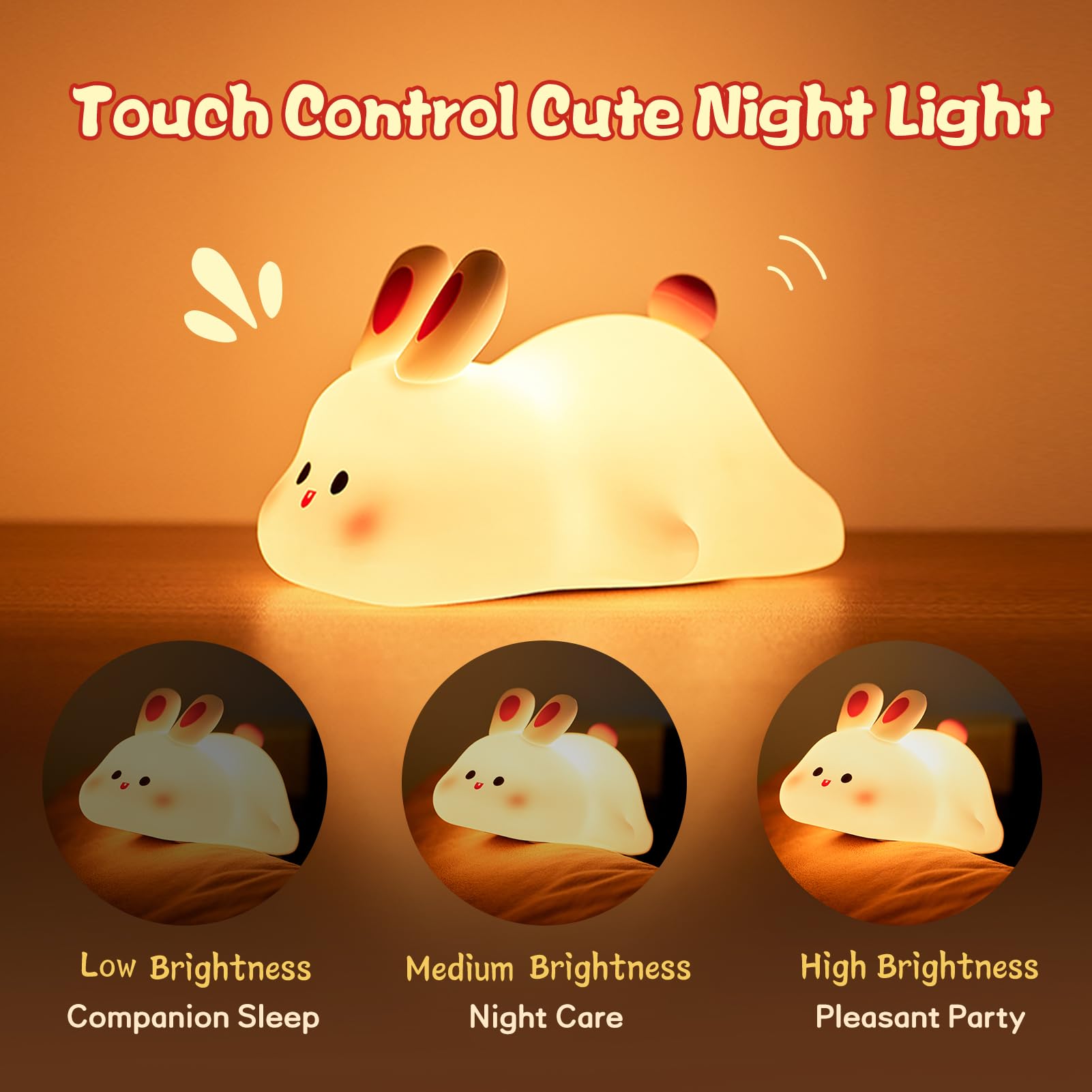 Bunny Touch Night Light
